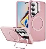 Selected by GSMpunt.nl Samsung Galaxy S26 Hoesje MagSafe Back Cover met Camera Stand Roze