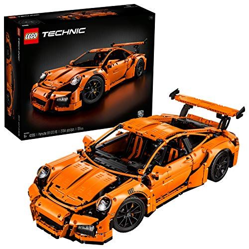 LEGO Technic Porsche 911 GT3 RS 42056 Bouwspeelgoed Zwart, Oranje Jongen
