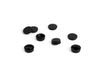 HAY Pack de 4 pieds et roues Facet Cabinet Noir