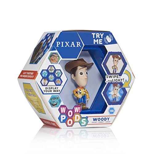 WOW! PODS Woody - Toy Story 4 | Officiële Disney Pixar Light-Up Bobble-Head Collectable Figure