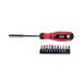Stein Tournevis magnétique multibit 11 en 1 Argent