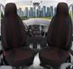 Bremer Sitzbezüge Autostoelhoezen voor Land Rover Range Rover BJ vanaf 2013 – Stoelhoezen voor bestuurder en passagier in Zwart/Rood