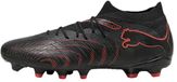 PUMA FUTURE 9 MATCH FG/AG Chaussures de sport unisexe - PUMA Black-Glowing Red-Strong Gray