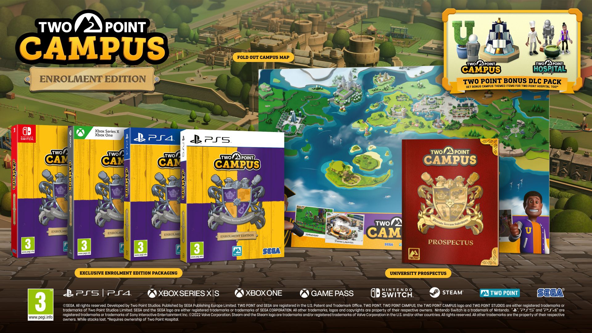 Sega Two Point Campus - Enrolment Edition - Nintendo Switch