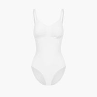 cfab - Figuurcorrigerende shapewear met slipje - Wit - XS