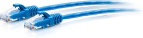 CablesToGo C2G 0.3m Cat6a Snagless Unshielded (UTP) Slim Ethernet Patchkabel - Blauw