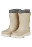 Sterntaler Kinder Gummistiefel effen gekleurde regenlaarzen uniseks kinderen, Beige, 31 EU