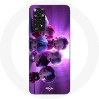 Maniacase Hoesje voor Xiaomi Redmi Note 11S 4G BTS TinyTAN Animatie Poster RM Jin Suga J-Hope Jimin V En Jungkook Mic Drop
