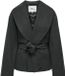 ONLY ONLAUGUSTA Jas Dark Grey Melange L