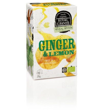 Royal Green Ginger & lemon (16ST