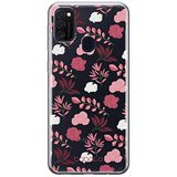 ERT GROUP mobiel telefoonhoesje voor Samsung M21 origineel en officieel erkend Babaco patroon Flowers 020 optimaal aangepast aan de vorm van de mobiele telefoon, gedeeltelijk bedrukt