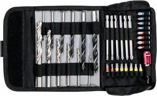 Metabo 626725000 35-delig Bit- en borenset in roltas