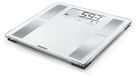 Soehnle Shape Sense Connect 100 - Smart Digital Bathroom Scale - Silver
