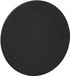 SOTECH rosace aveugle, rond, Ø 55 mm, acier inoxydable noir avec patin adhésif 3M VHB, pas de perçage nécessaire, pour rosaces de recouvrement pour serrures dans les meubles et les portes.