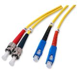 EFB Elektronik InfiniBand en Glasvezelkabel 1 m SC ST Geel
