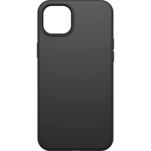 OtterBox Symmetry-hoesje voor iPhone 14 Plus, schokbestendig, valbestendig, dunne beschermende hoes, 3x getest volgens militaire standaard, Antimicrobieel, Zwart, Zonder Verpakking