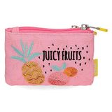 Enso Juicy Fruits portemonnee meerkleurig 11,5x8x2,5 cm polyester