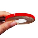 4R Quattroerre.it 10467 sierstrepen zelfklevende strips voor auto's, rood, 5 mm x 10 meter