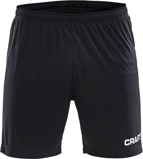 Craft Squad Short Solid Heren Sportbroek - Maat XXL - Zwart/Wit