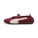 PUMA Speedcat ballet sneakers voor Dames, Rood/Wit, Maat 37