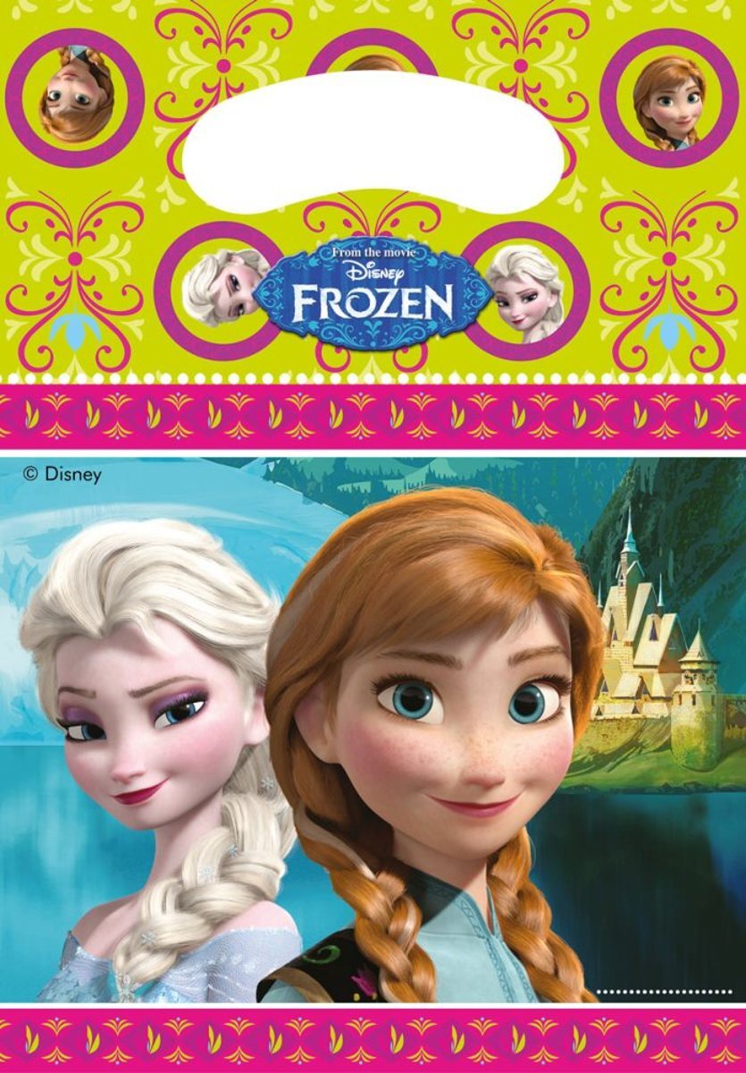 Disney Frozen Uitdeelzakjes - 6 stuks