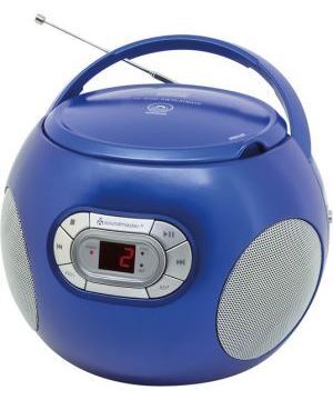Soundmaster SCD2120BL CD Boombox met FM radio blauw