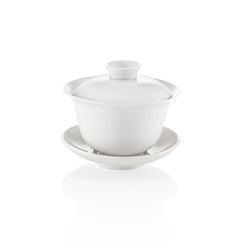 Tea Soul TEASOUL B6021498 Gaiwan keramiek, 180 ml, wit