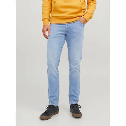 JACK & JONES Jeans Intelligence Slim Fit Jeans - JJIGLENN JJORIGINAL SQ 330 - Light Blue Denim