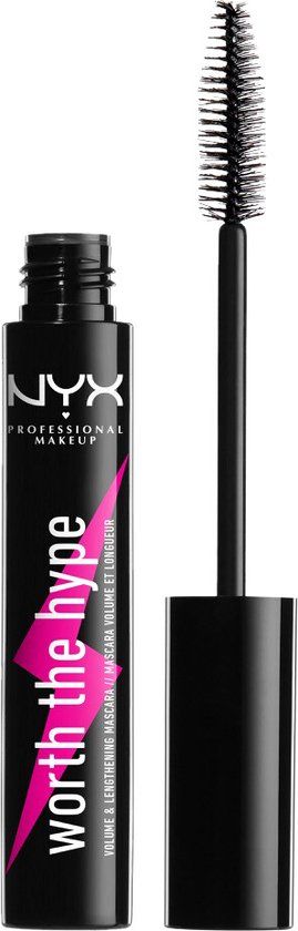 NYX Professional Makeup Worth the Hype Volumizing & Lengthening Mascara - Black - 7 ml