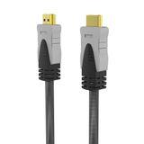 Inca IHD-18T HDMI kabel 1,8 m HDMI Type A (Standaard) Grijs