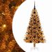 vidaXL Kerstboom Goud 120 cm PET met Lampjes