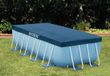 Intex Afdekzeil - Beschermhoes - Zwembad - Frame - 400 x 200 cm - Donkerblauw