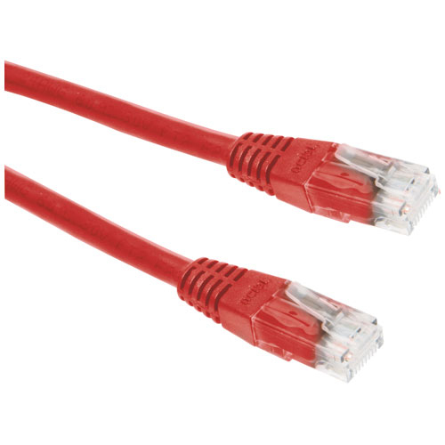 Icidu UTP CAT5 Network Cable Red, 0,5m