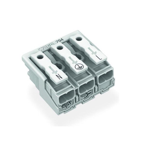 Wago 294-4013 - Steekklemaansluiting - 3 x 0.5 - 2.5 mm2 - 1 stuk