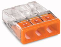 WAGO 2273-203 - Connecteurs de fils - Orange, Transparent