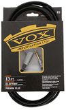 VOX Instrumentenkabel, voor elektrische gitaar, klasse A, dubbel afgeschermd, 4 m, zwart