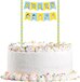 Bluey Cake Bunting - Themafeest - Multicolor - Plastic