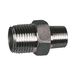 Riegler Dubbele schroefdraadstapel, reducerend zeskant, G 3/4 A, G 1/2 a., SW 29, werkdruk max. 20 bar, roestvrij staal 1.4408