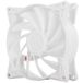 Silverstone FM93 Wit Kunststof Ventilator
