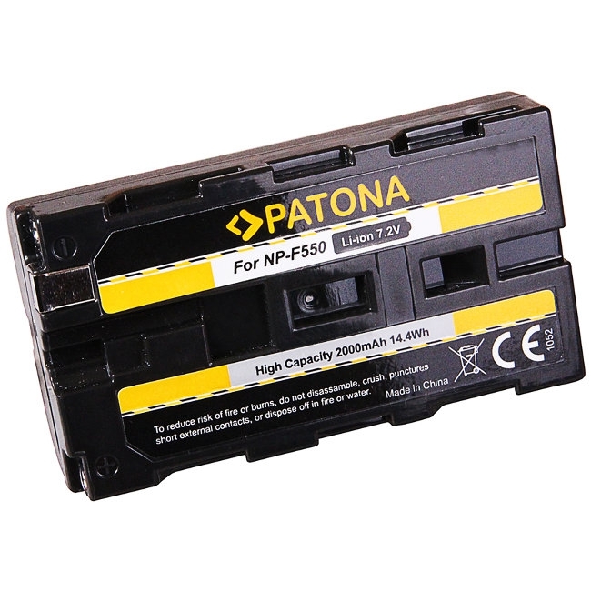 Patona Sony NP-F550 / NP-F530 / NP-F330 accu