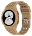 Wigento Samsung Siliconen horlogeband voor de Galaxy Watch 5 40mm met geïntegreerde behuizing