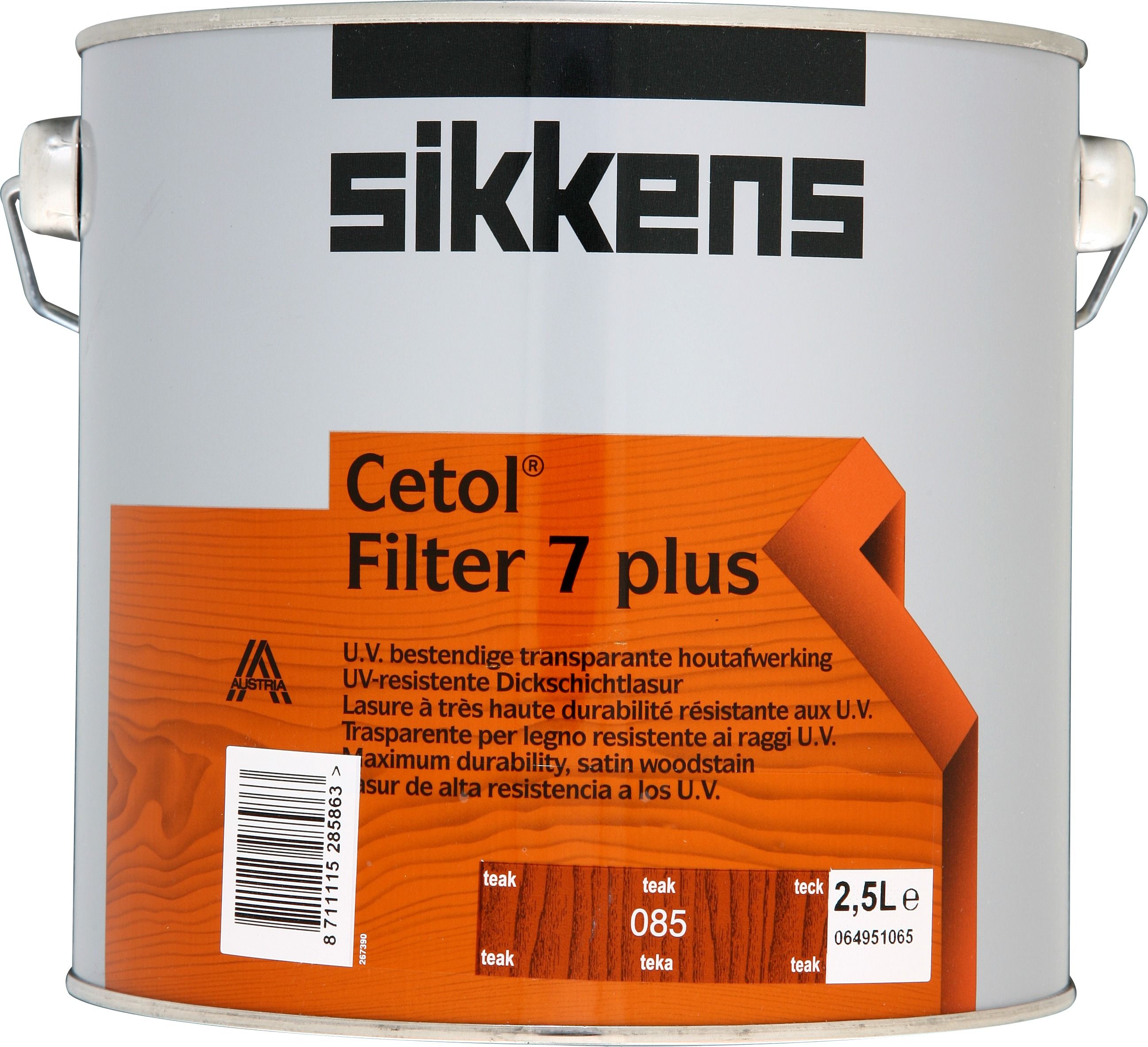 Sikkens Cetol Filter 7 plus 085 Teak 2.5L