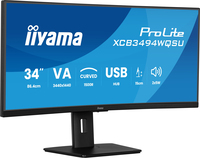 iiyama ProLite XCB3494WQSU-B1 34" UltraWide Quad HD LED Monitor
