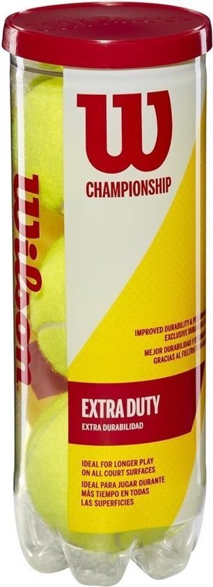 Wilson Championship Tennisballen - 3 stuks