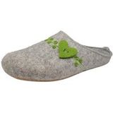 HAFLINGER Huisschoenen grijs / groen