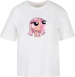 Miss Tee Dames T-shirt Spicy Nice M Wit