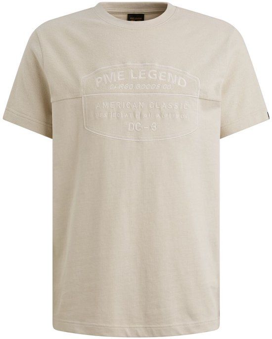PME Legend Regular Fit T-shirt Groen Katoen XL