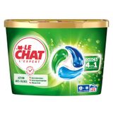 LE CHAT Expert - Disque 4-en-1 - Effet anti-taches - Sans conservateurs - Parfum hypoallergénique - Ingrédients soigneusement sélectionnés - Efficace par temps froid - Doux pour les fibres
