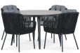 Santika Furniture Santika Tendenza/Vienna 120 cm dining tuinset 5-delig