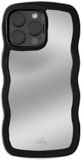 xoxo Wildhearts Wavy mirror case Black - iPhone 15 Pro Max